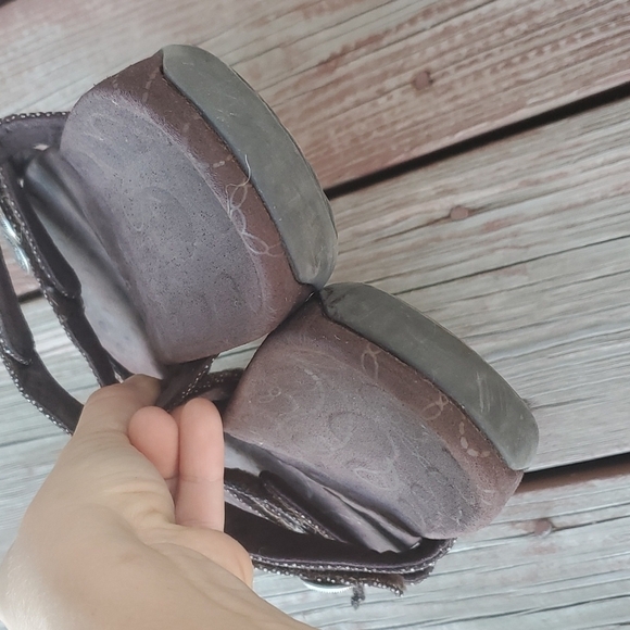 Orthoheel Vionic Flip Flop Flats Dnake Triple Strap Sandals Shoes sz 9 - Picture 4 of 10